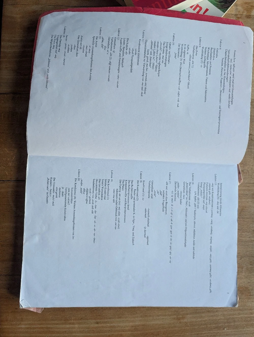 Koyal Gelsin, Türkisch für Anfänger, Türkische Übungsgrammatik