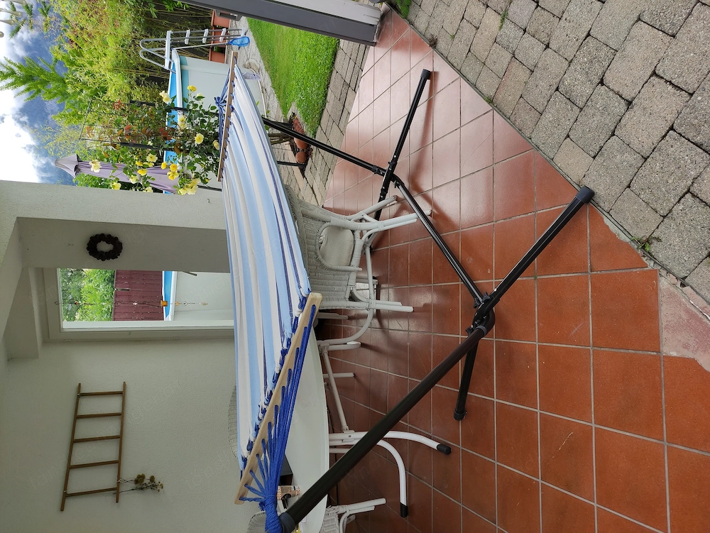 Hängematte mit Untergestell