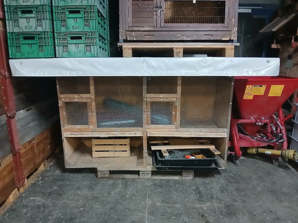 Kleintierstall für Wachteln, Hasen, Zwerghühner,...