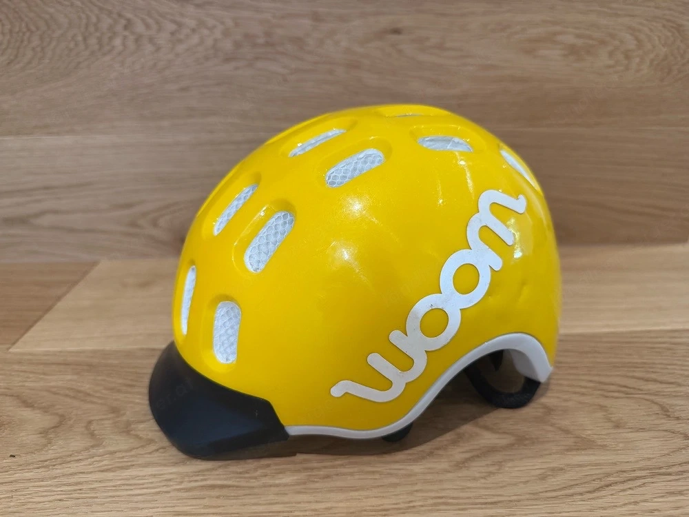 WOOM Kinderfahrradhelm Gelb