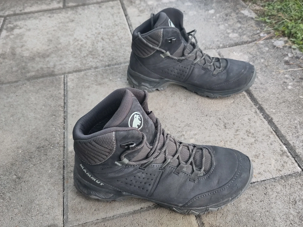 Wanderschuhe, Schwarz, Mammut, Gr. 40 2 3