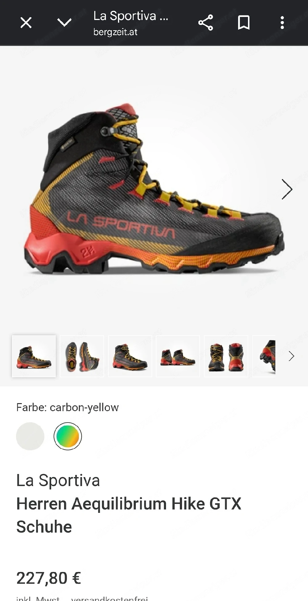 La Sportiva Aequilibrium Hike GTX 