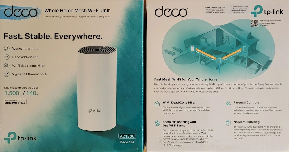 TP-Link Deco M4 Mesh WLAN Set
