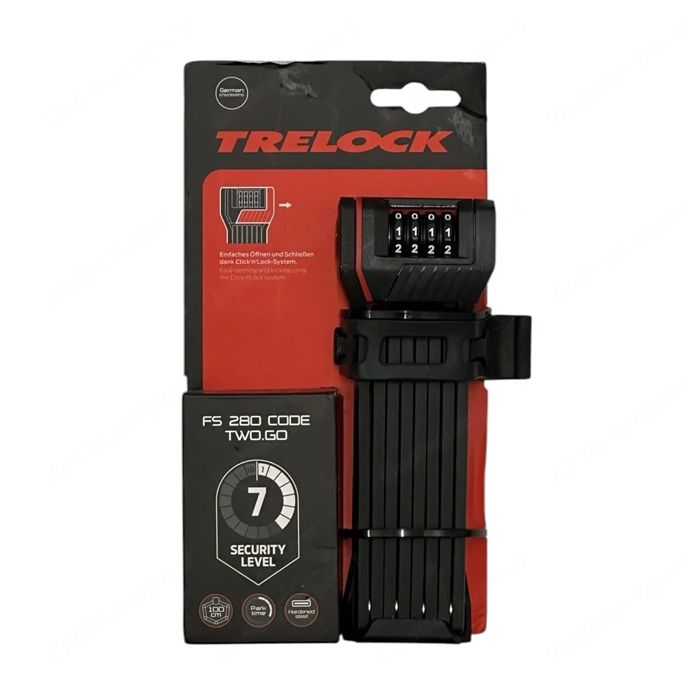 Trelock FS 280 100 TWO. GO CODE 100cm Faltschloss