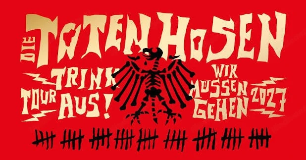 Drei(3) tickets Die Toten Hosen Graz 23.6.2027