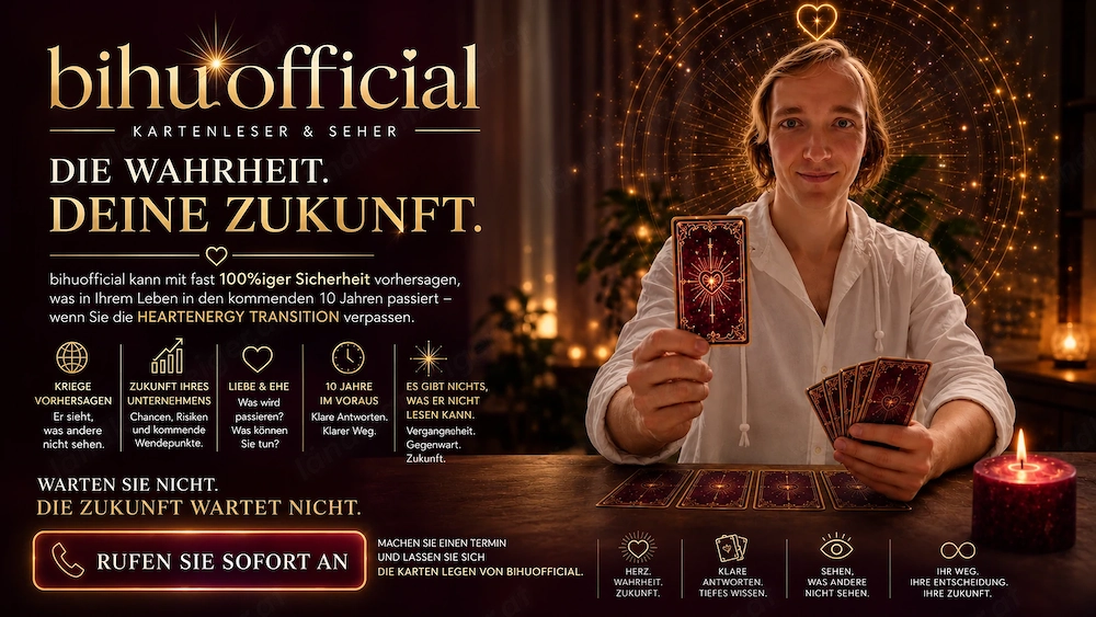   Wenn DU wissen willst, wie DEINE Zukunft aussieht      dann lass mich DIR einmal DEINEN HEARTT
