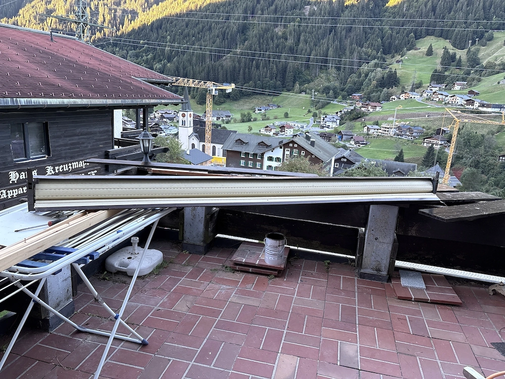 Elektrisches Rollo Sonnenschutz