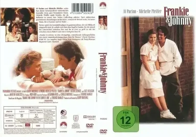 Frankie & Johnny, Michelle Pfeiffer, Al Pacino, DVD (Superfilm) 5 EUR 