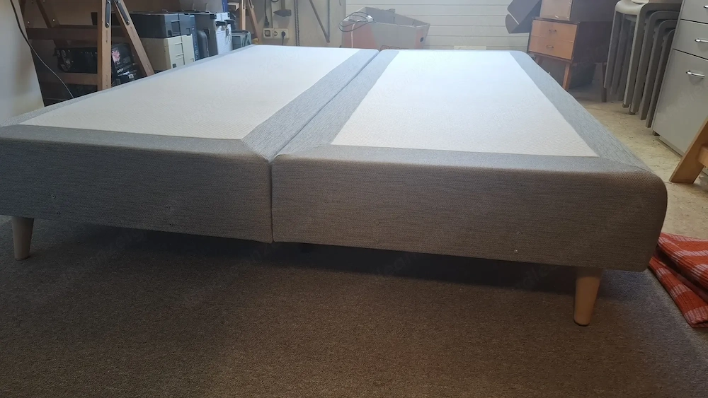 Boxspringbett 160 x 200 ohne Matratze ZU VERSCHENKEN