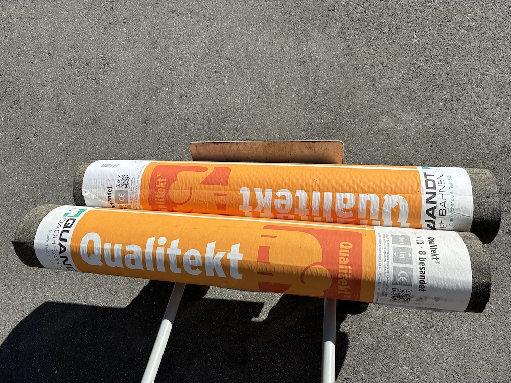 Dachpappe Qualitekt 1x10 Meter 