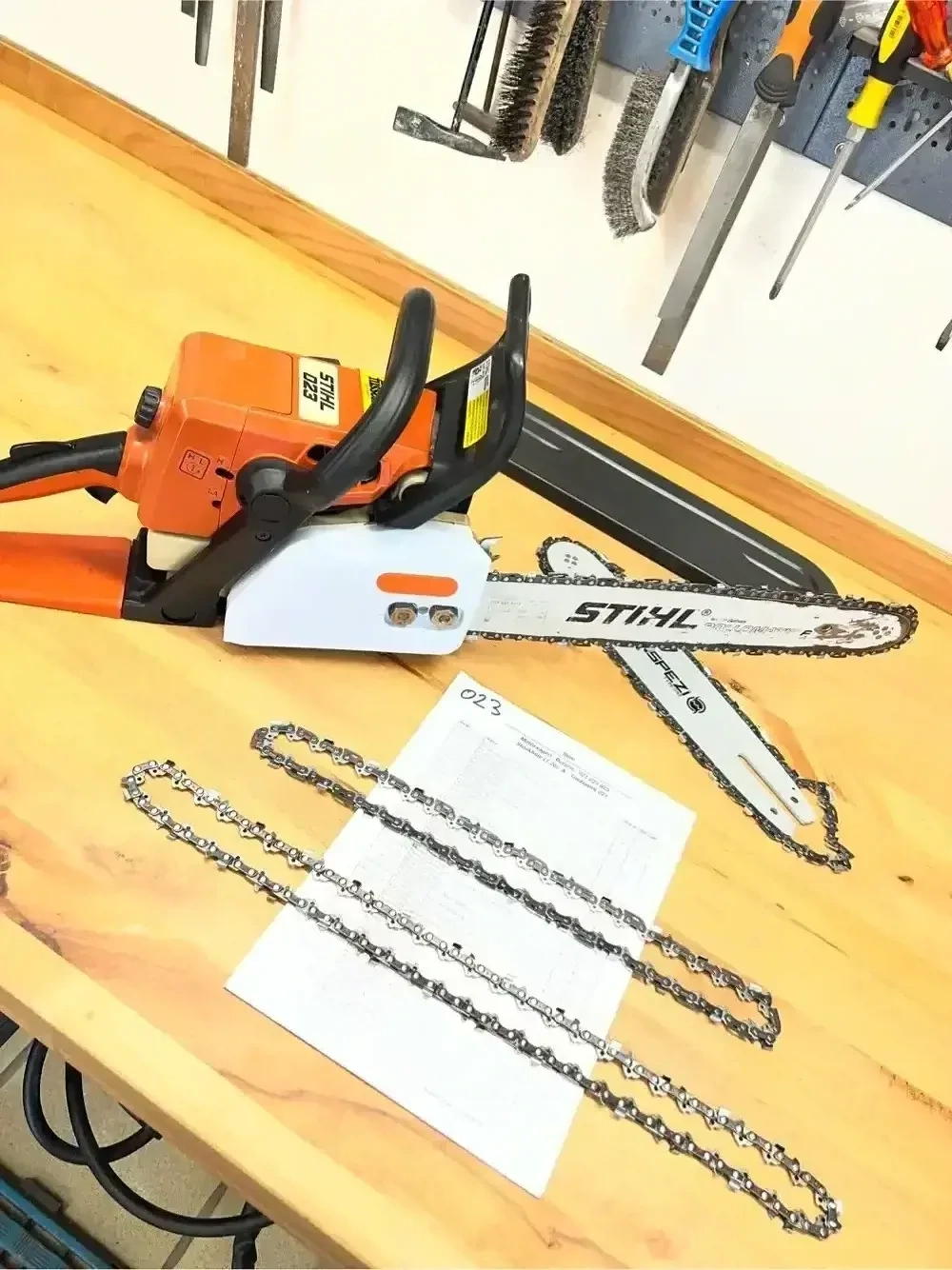STIHL Ms 023   komplett revidiert