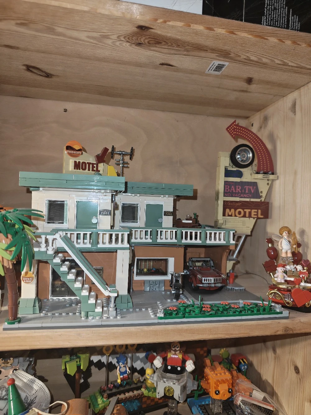Lumibricks Motel(mit Beleuchtung)