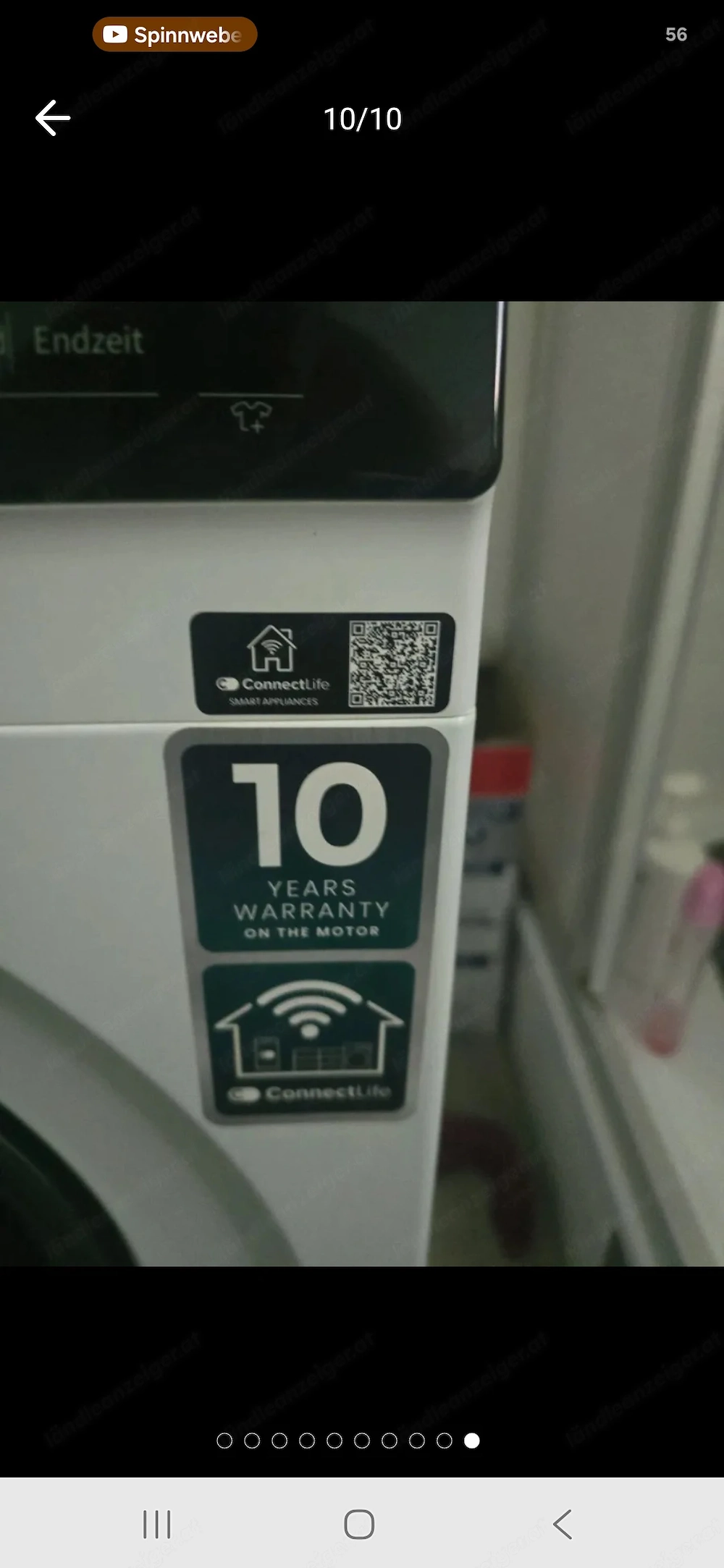 Verkaufe hisense waschtrockner wegen Umzug. 