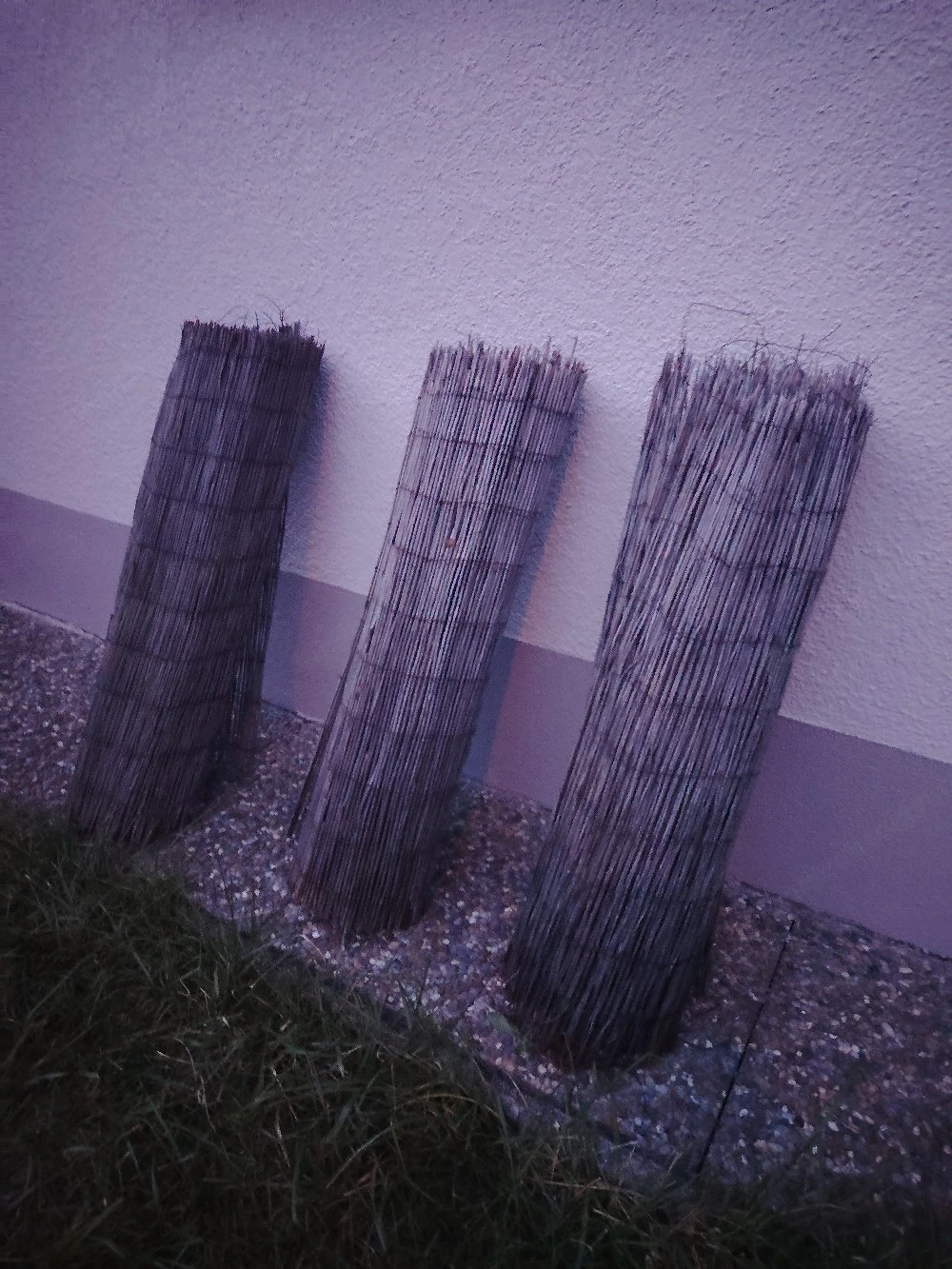 Sichtschutz Weidenzaun 3 Stk. á 5m