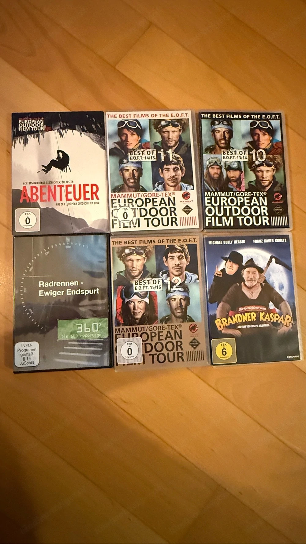 DVD's zu verschenken