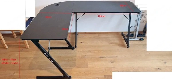 Huzaro Hero Gaming Desk