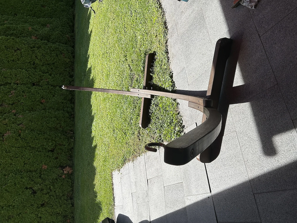 Stabiles Hängemattengestell aus Holz ca. 280 cm