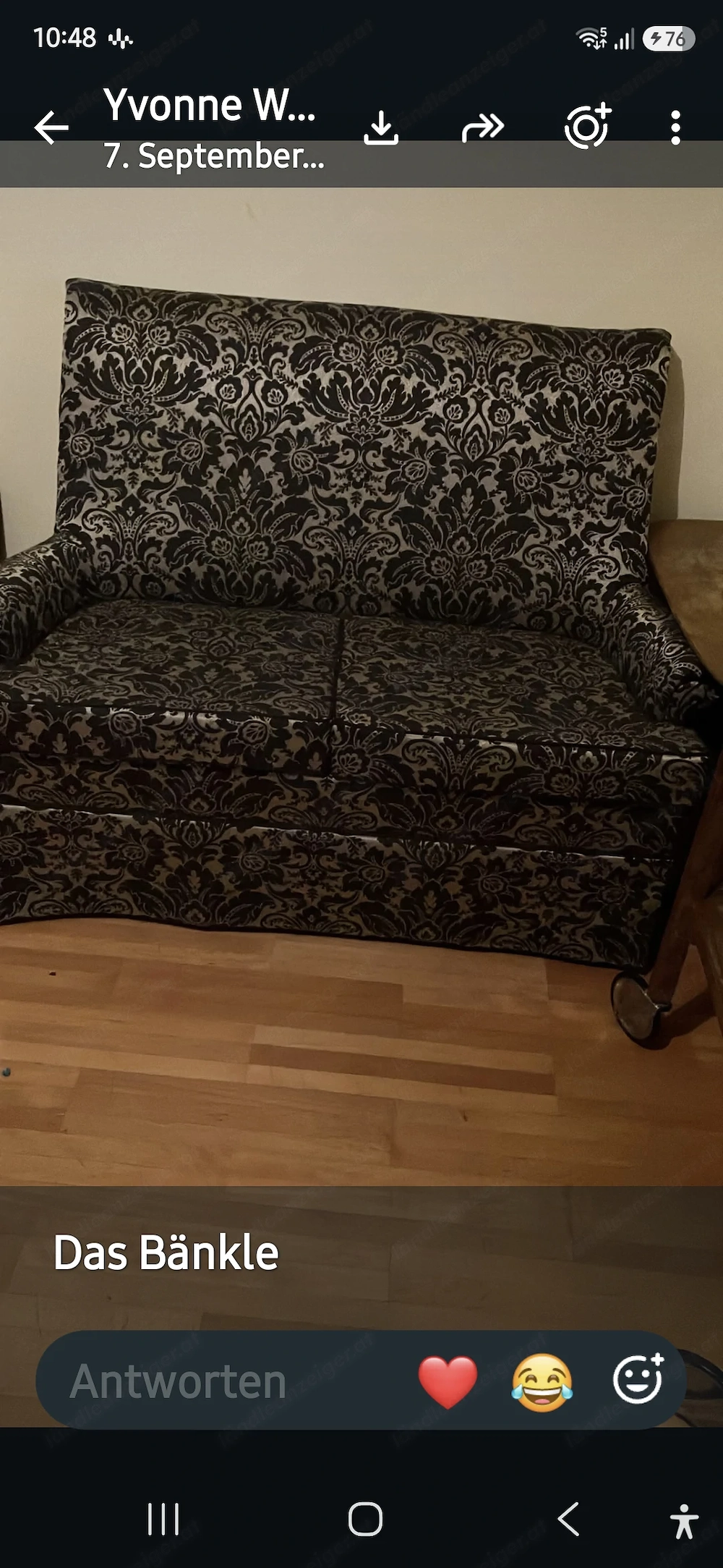 Schönes 2er Sofa