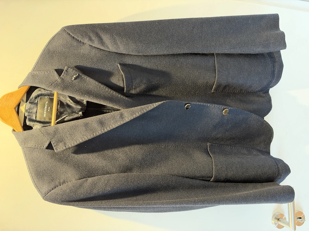 Sakko - Benvenuto. Black   Airweight - Gr. 54 - Dunkelblau