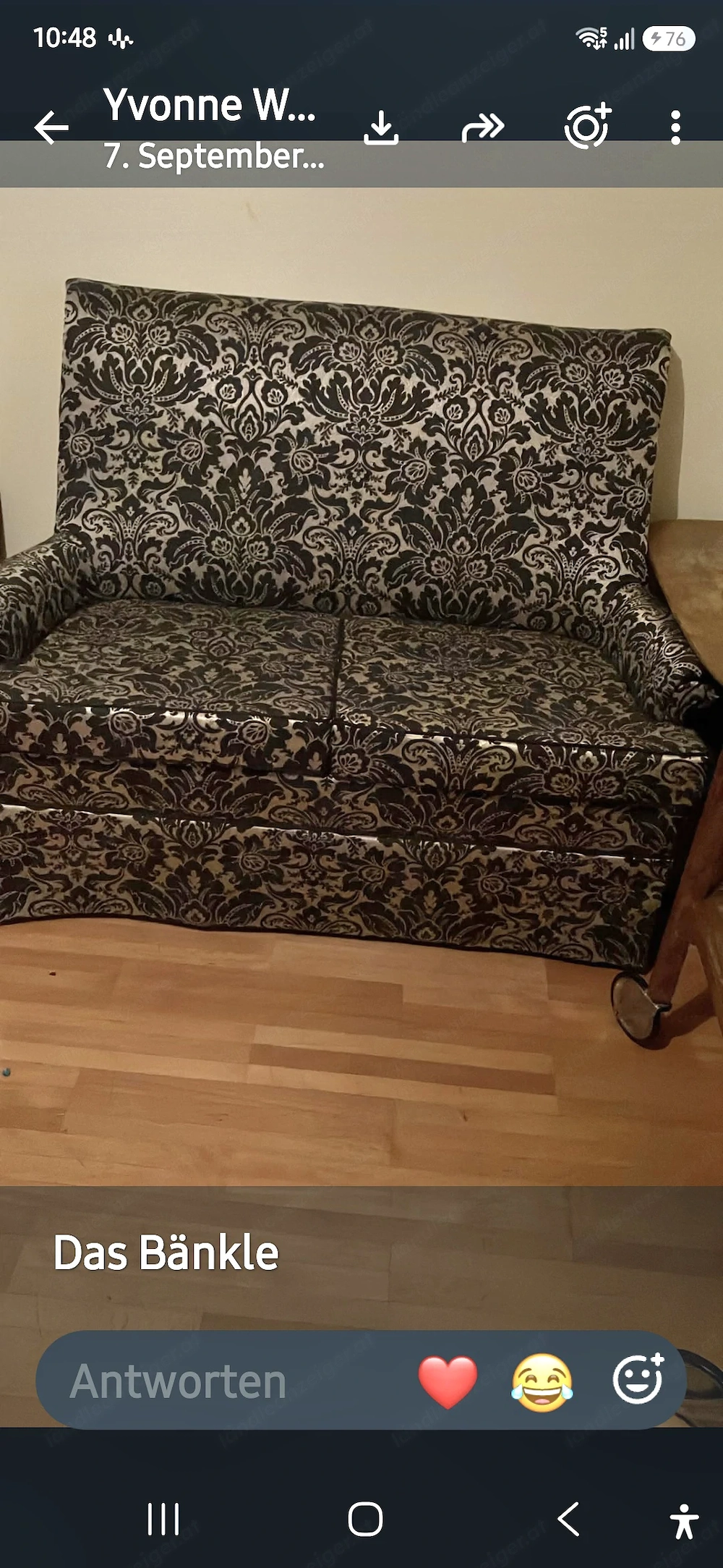 Schönes 2er Sofa