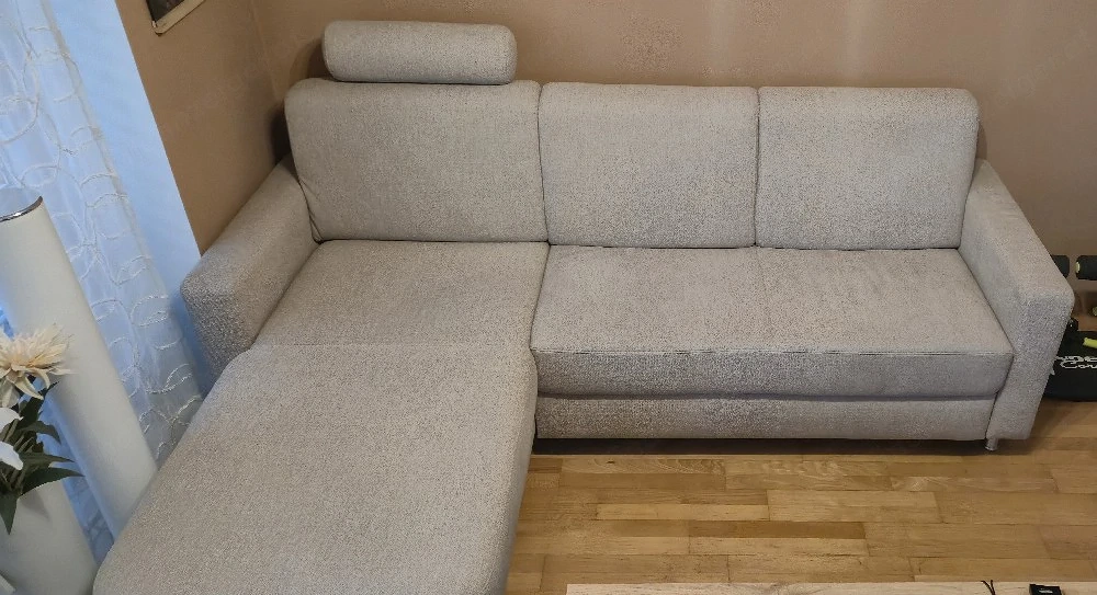  Couch Beige Textil 