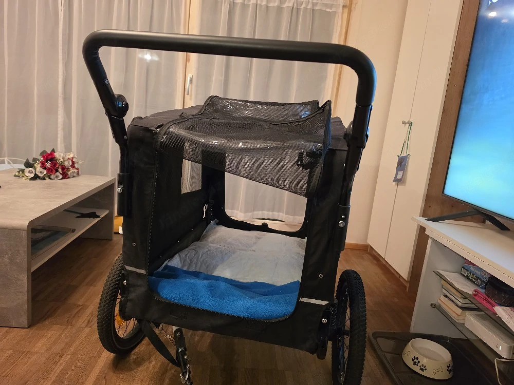 fahrrad anhänger für hund. Oder zum so schieben