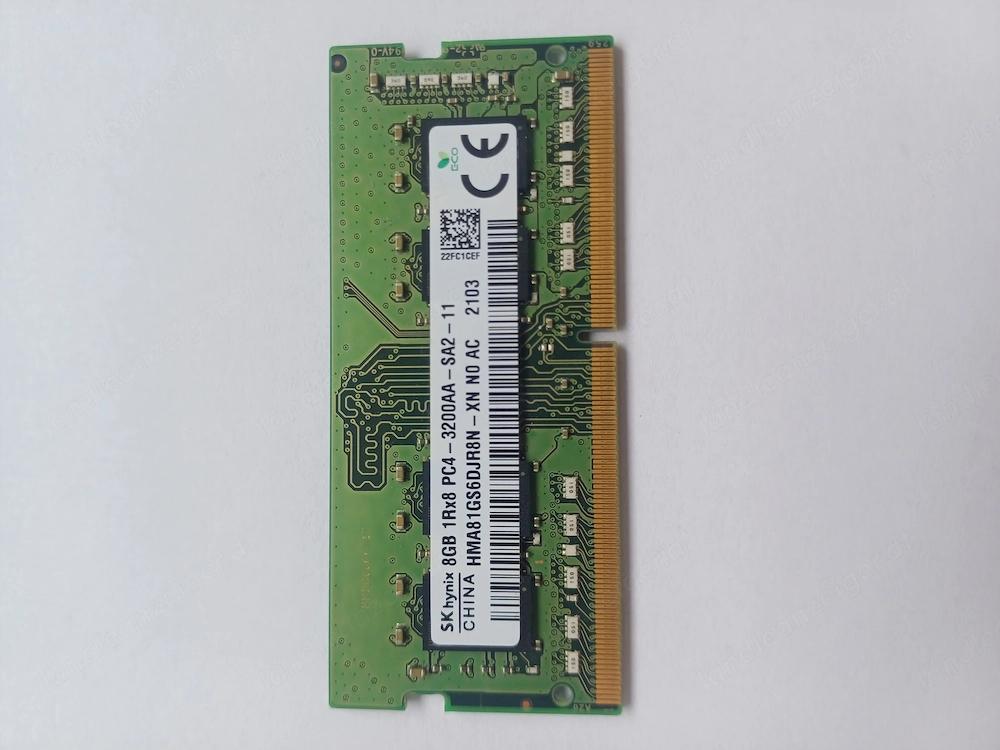 Samsung 4 gb ddr4-3200 so-dimm ram