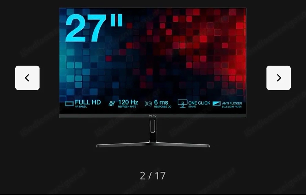 peaq monitor gaming 