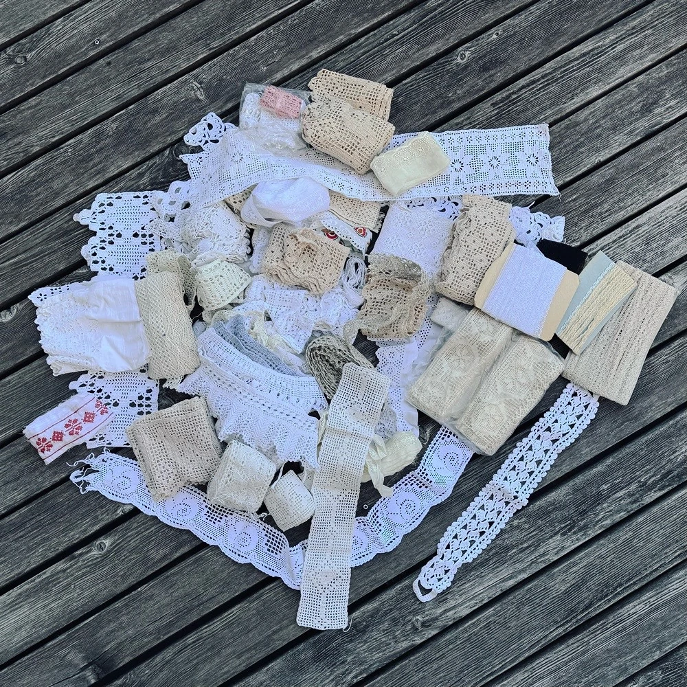 Spitzenbordüren zum Basteln