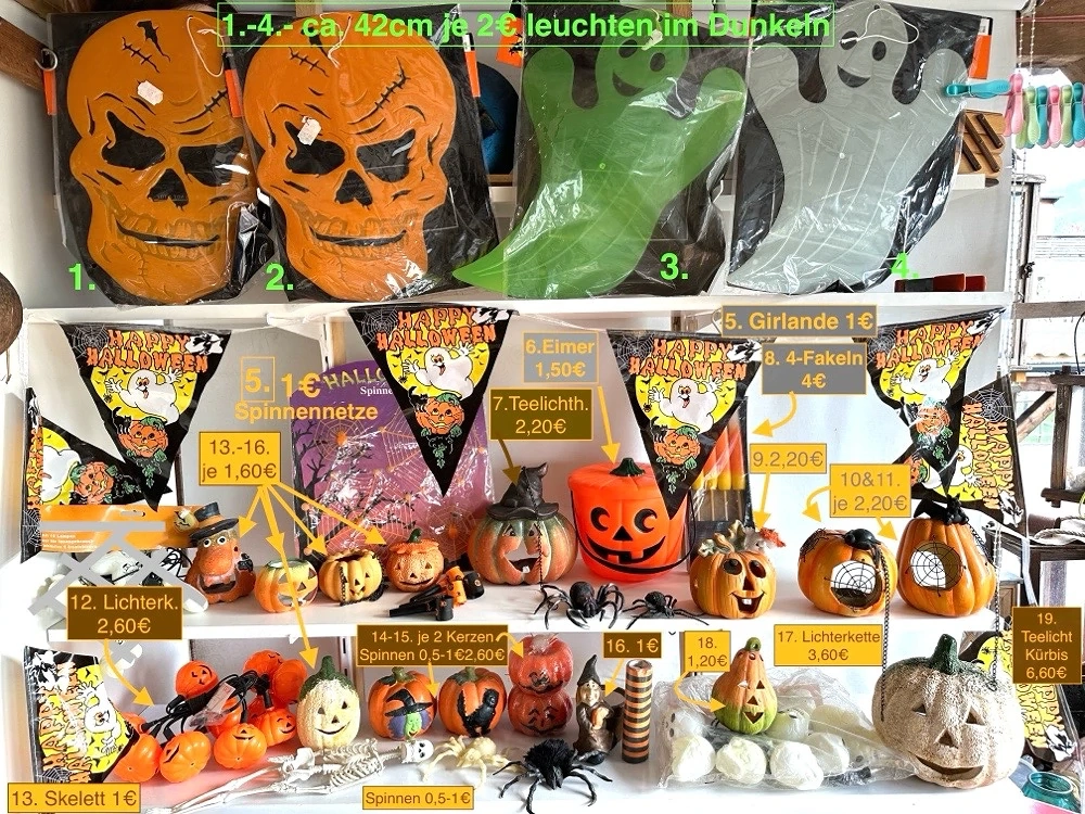 Dekoration Halloween Grusel-Deko