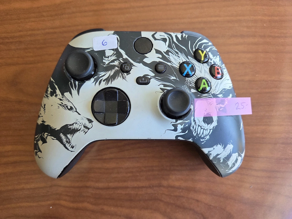 Xbox Controller weiss  schwarz für Bastler