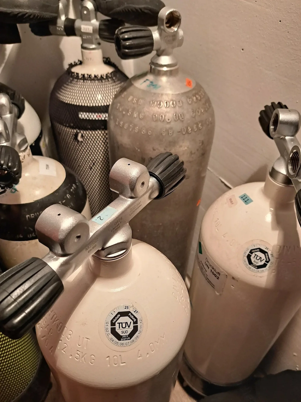 Tauchequipment zu verkaufen