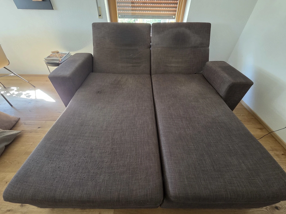 Couch Sofa mit Stoffbezug gegen Selbstabholung zu verschenken