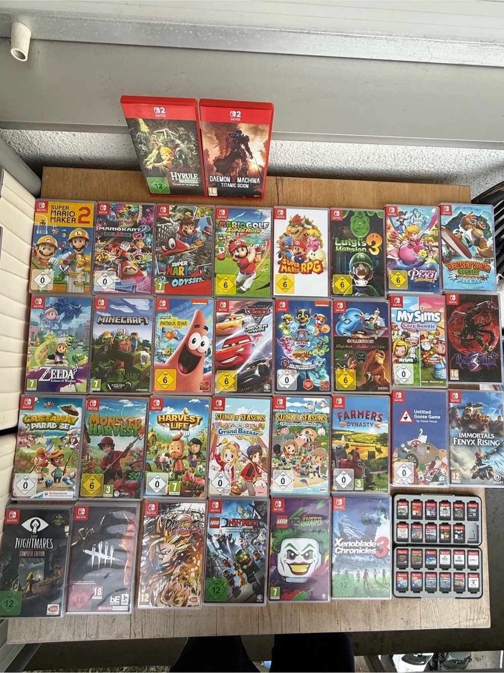 Nintendo swizch 2 und 1 spiele Einzelpreise siehe Beschreibung