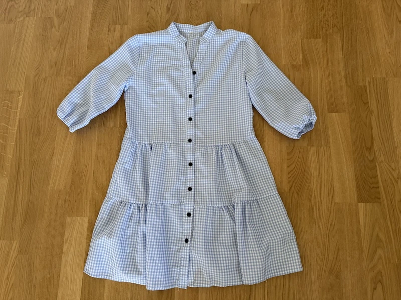 Kariertes Kleid