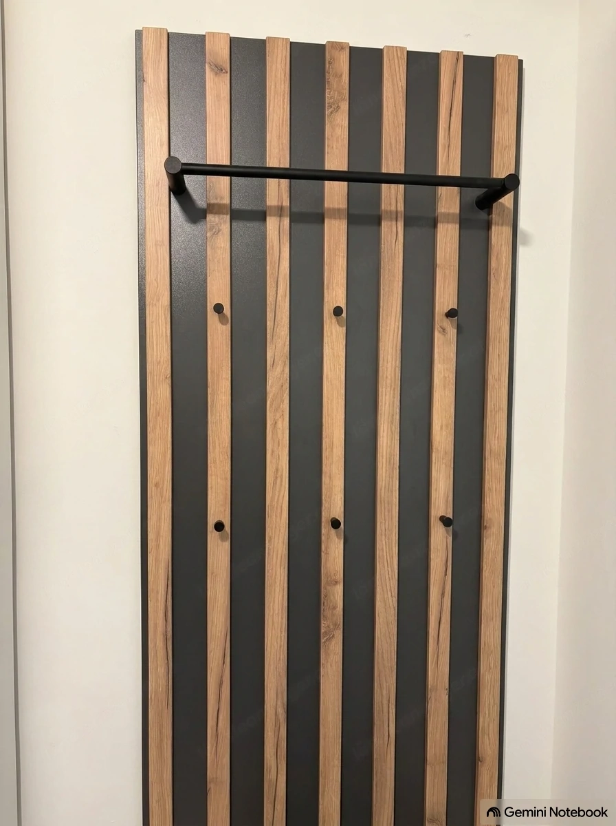Garderobe Wandpanell 