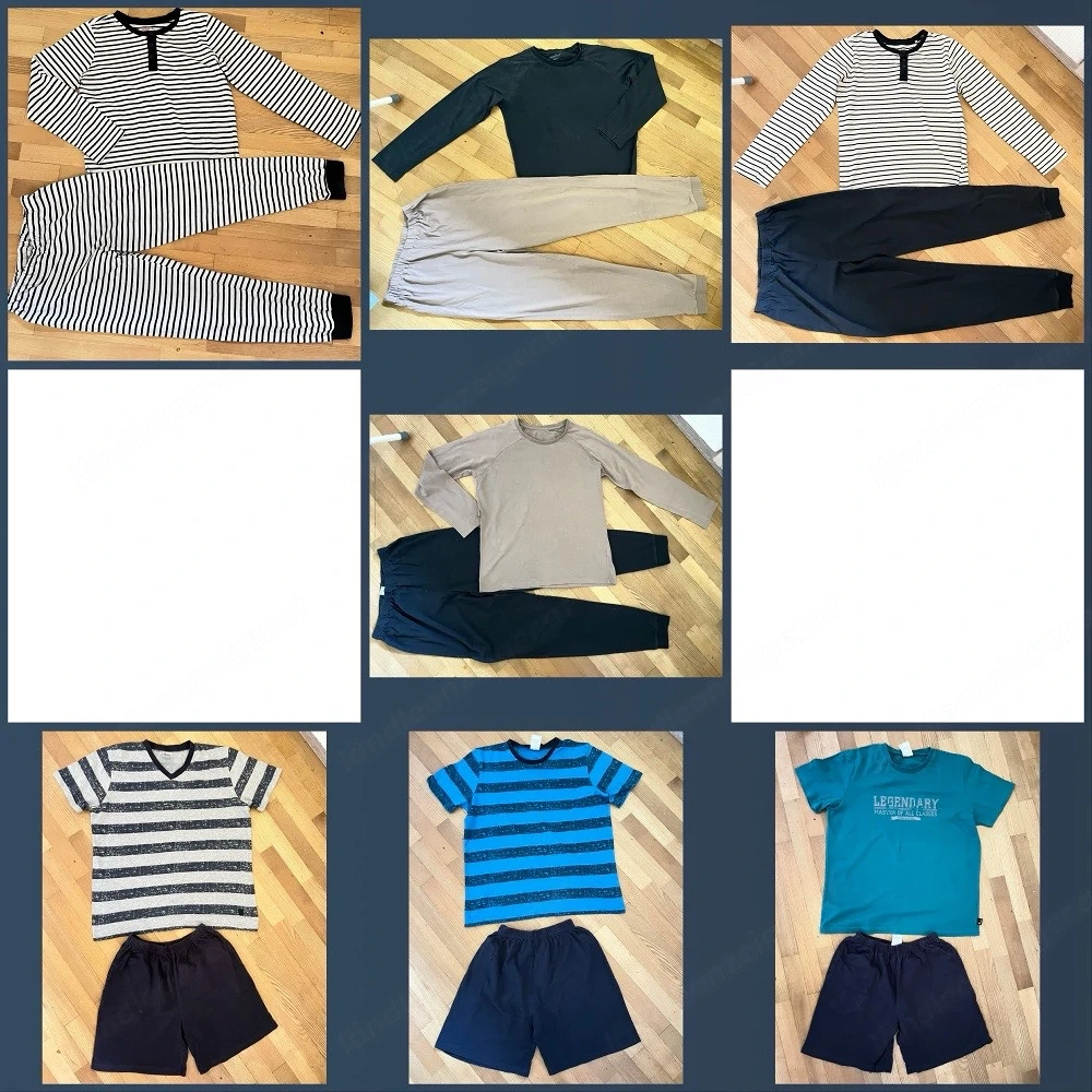 7 Jungen Pyjamas Gr.158 164