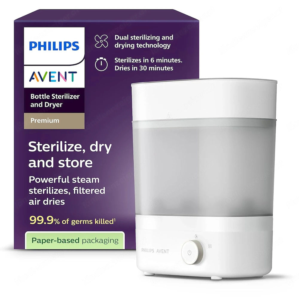Philips Avent Premium Flaschensterilisator & Trockner   Top Zustand