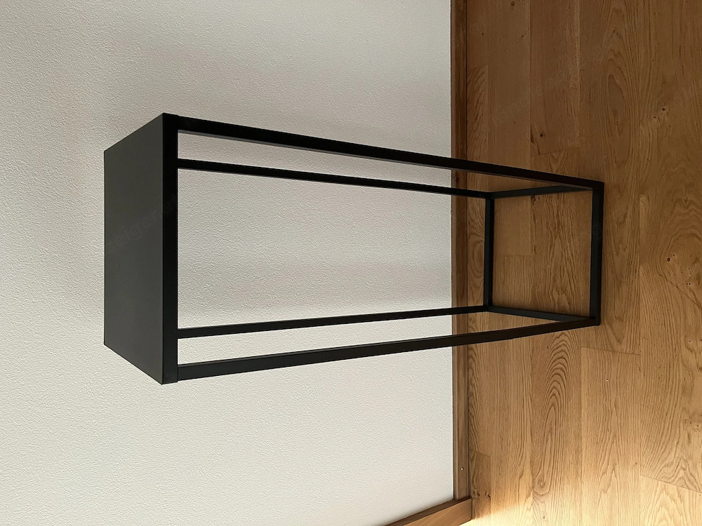 Pflanzenständer schwarz 90x30x30