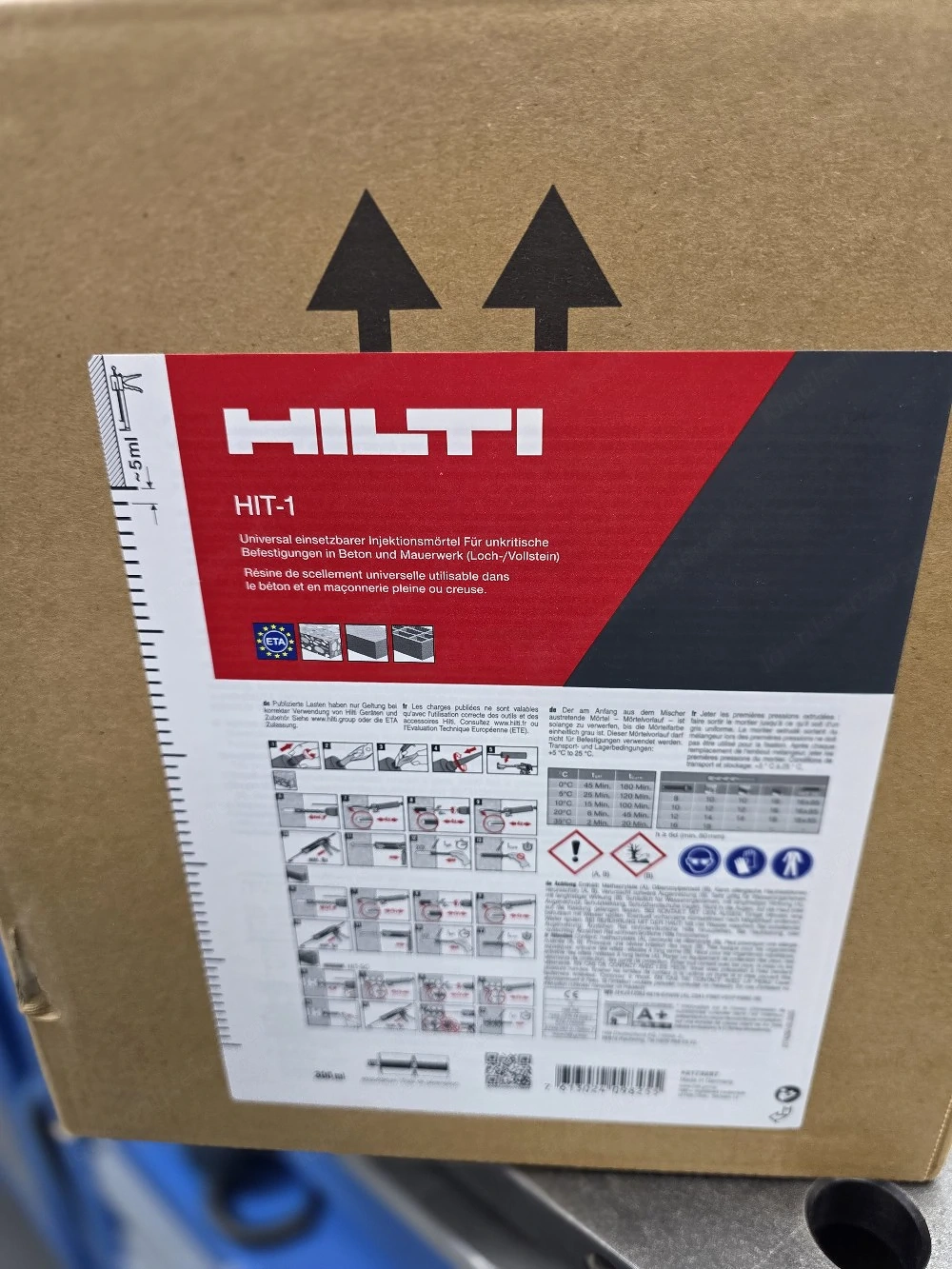 Hilti HIT-1 Injektionsmörtel 300 ml   Neuware