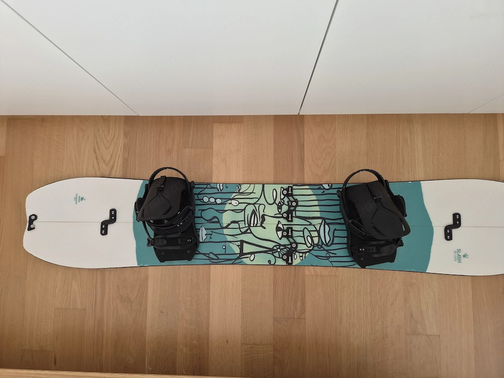 Slash Brainstorm Splitboard 162W + Union Charger + G3 Felle + Dakine Bag