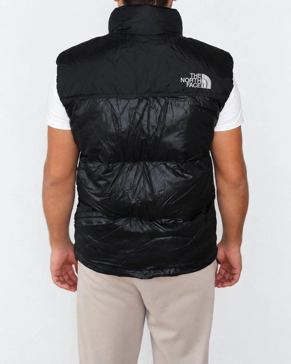 The North Face 700 Herren Daunenweste Schwarz Größe M