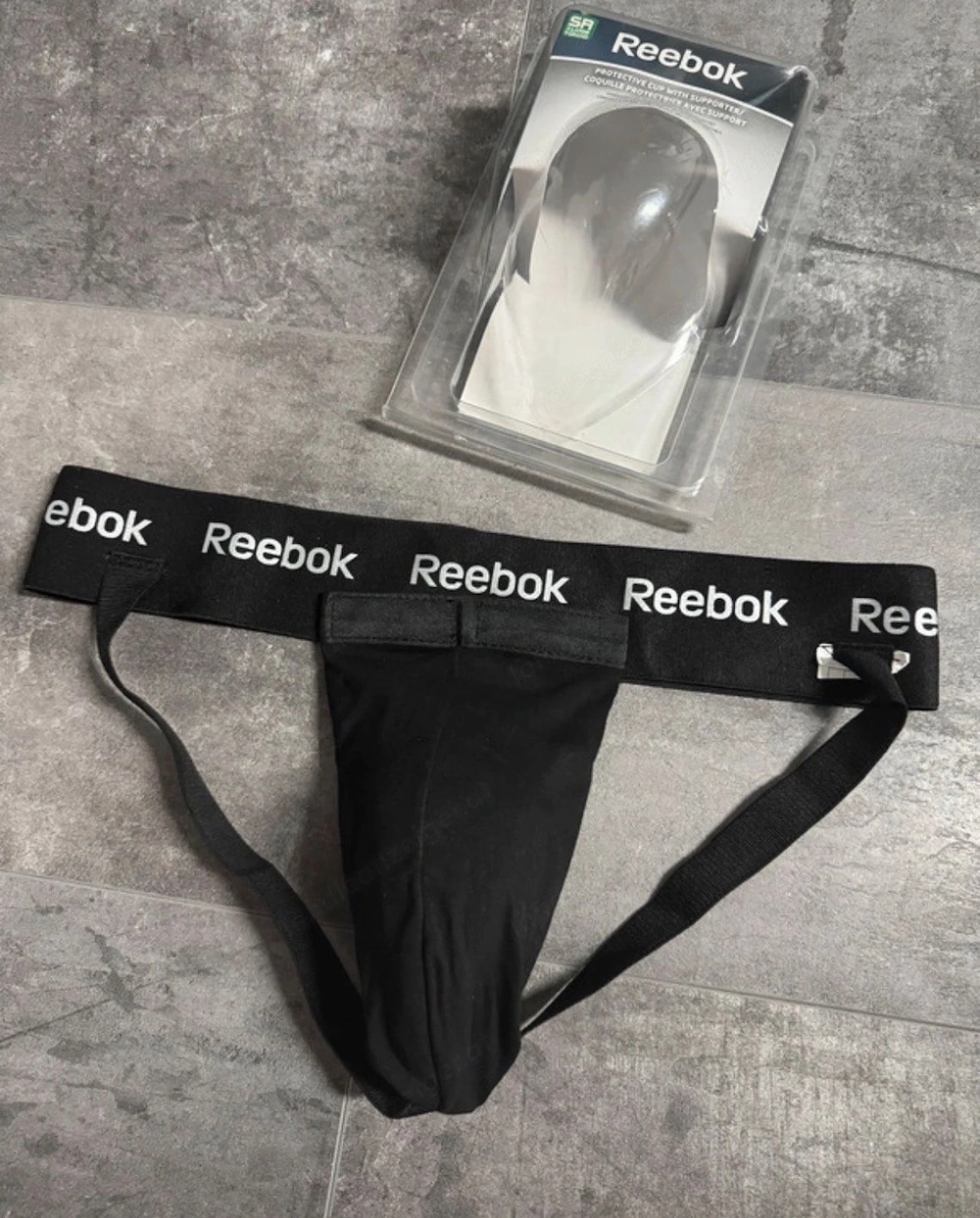 ovp neu REEBOK XL jock strap tiefschutz eishockey ausrüstung ccm bauer hockey spieler goalie sport