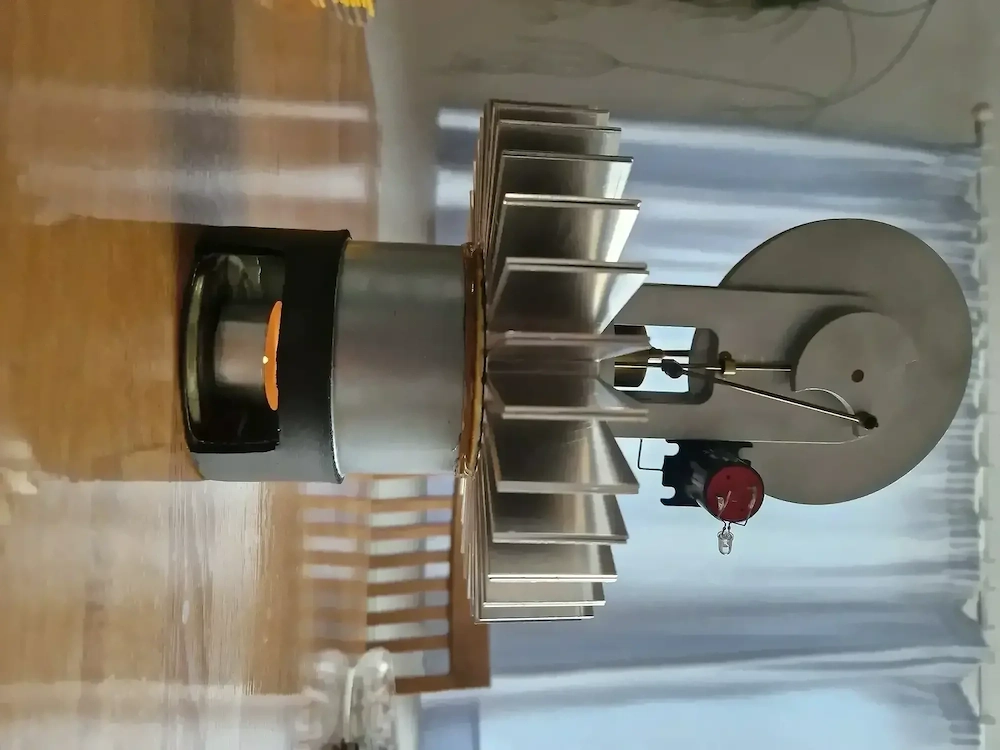 Original Stirlingmotor aus Fachbuch (Eigenbau) + mein Buch  Technik zum Anfassen 
