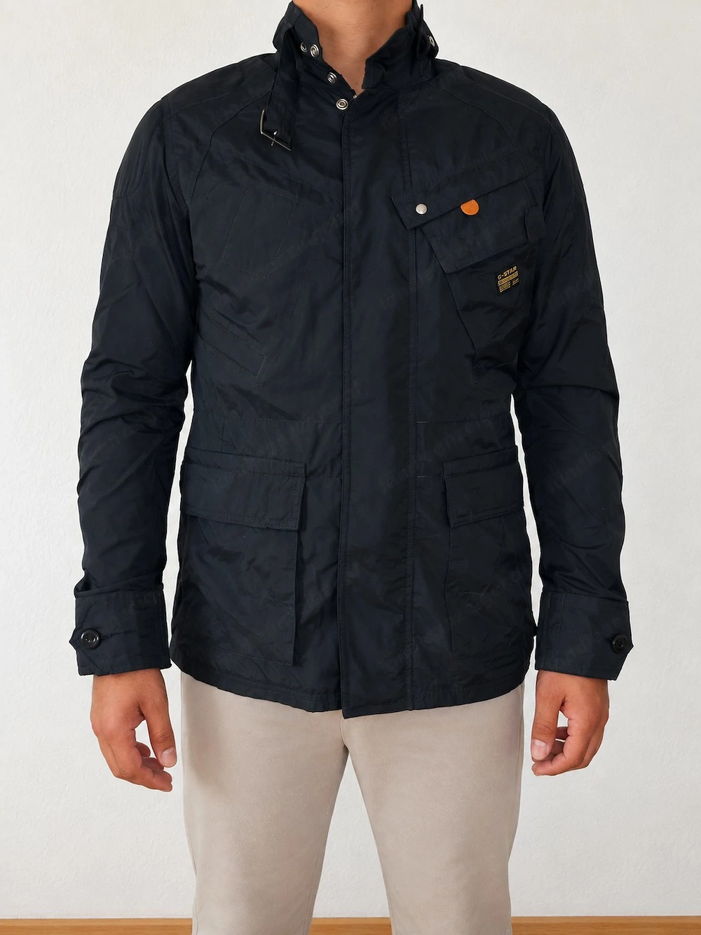 G-Star RAW Herren Field Jacket Übergangsjacke Größe M Dunkelblau