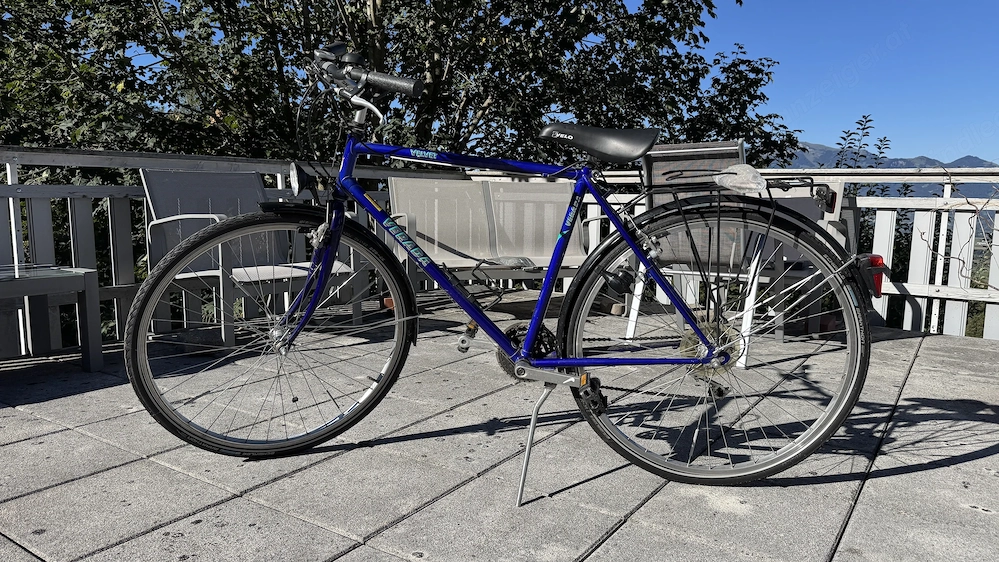 Trekkingrad 28" Verada Velvet - frisch bereift, neuer Dynamo