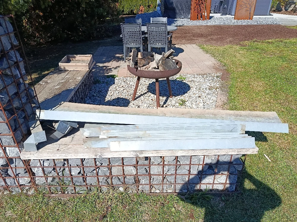 Schneckenblech verzinkt 10 lm