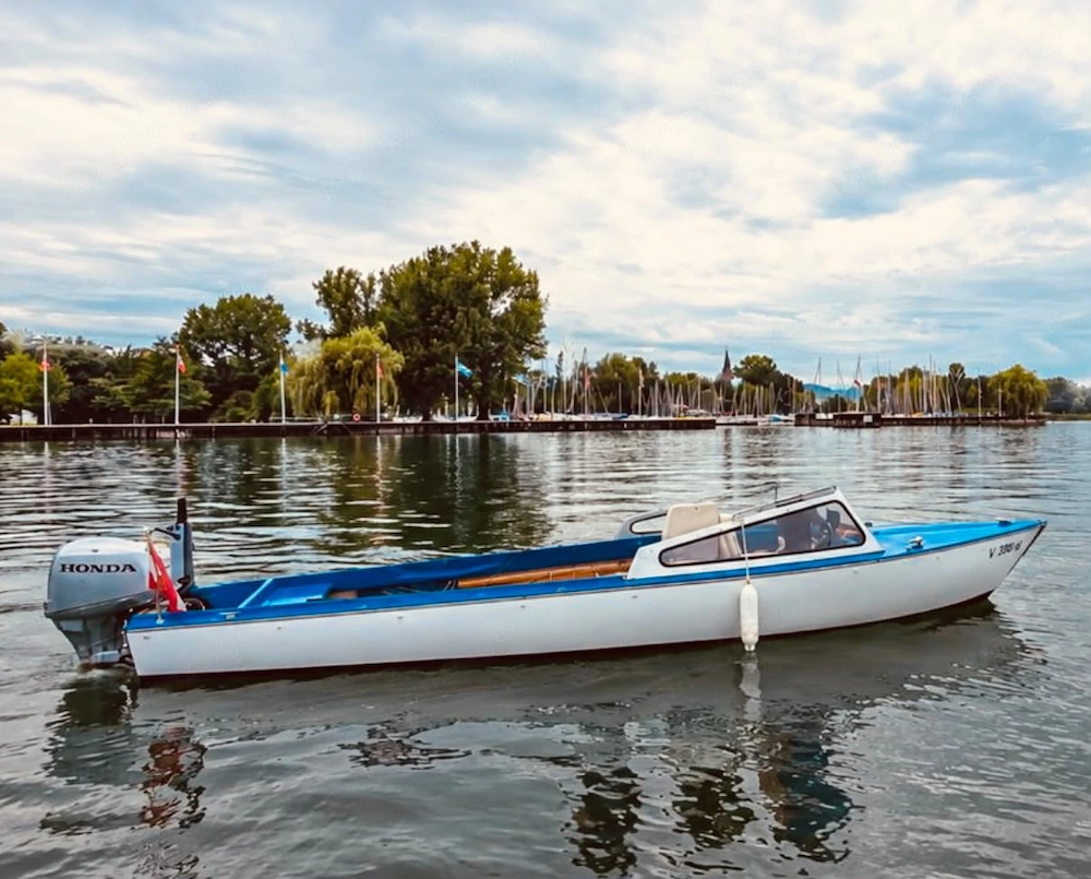 Motorboot Hartmann-Gondel (6,10 m) mit Honda 40 PS & Anhänger