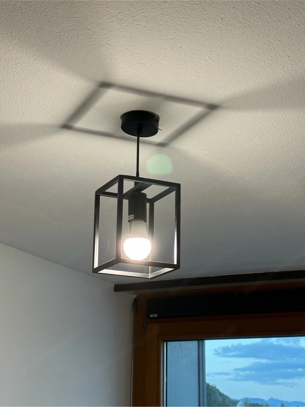 Lampe Quadratisch