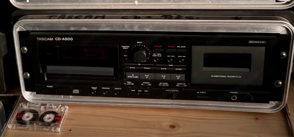 Tascam CD-A500 (CD-Player & Kassettendeck Kombination)